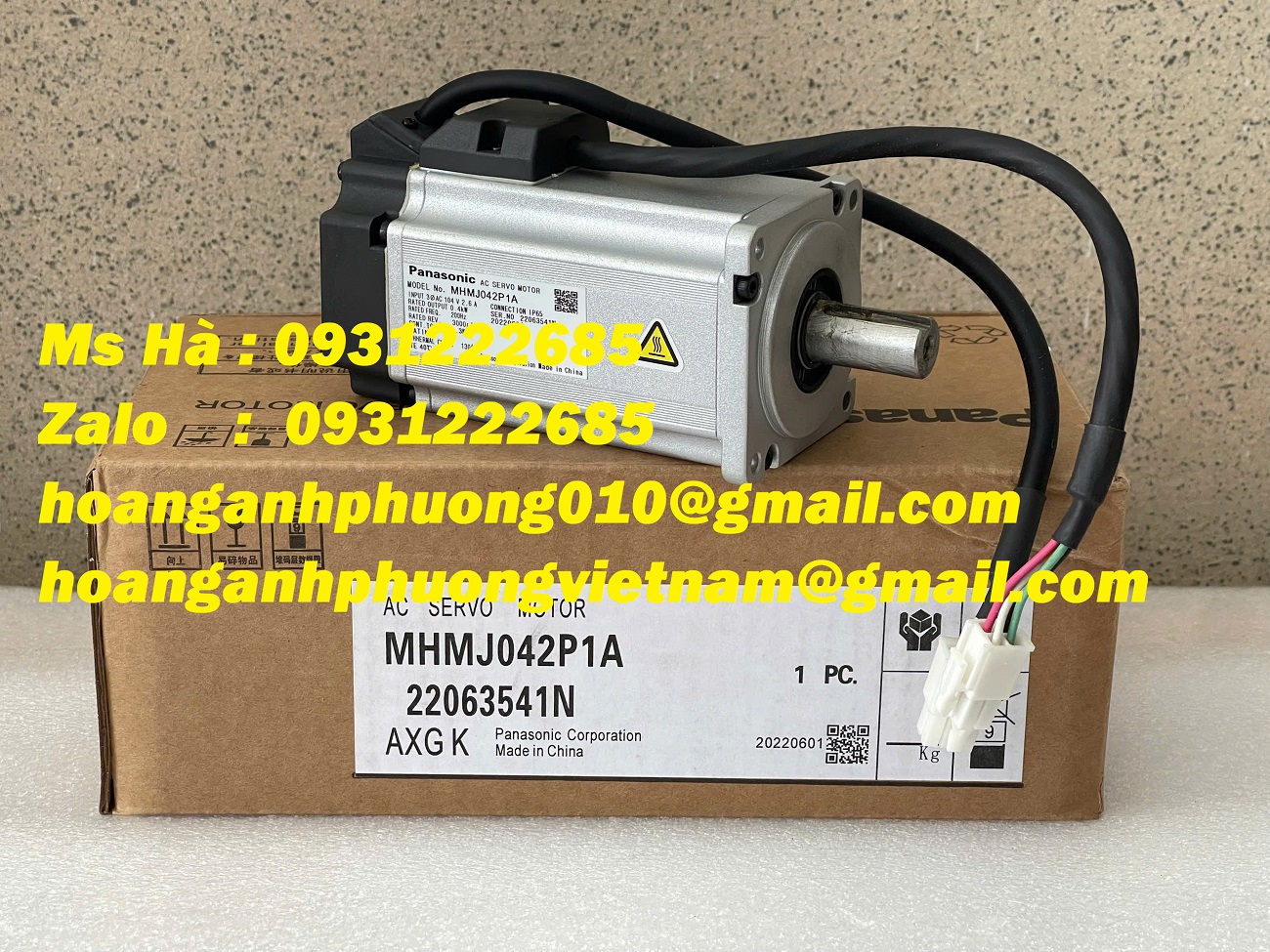 Motor 400W dòng minas A5 MHMJ042P1A panasonic - Bán chuyên